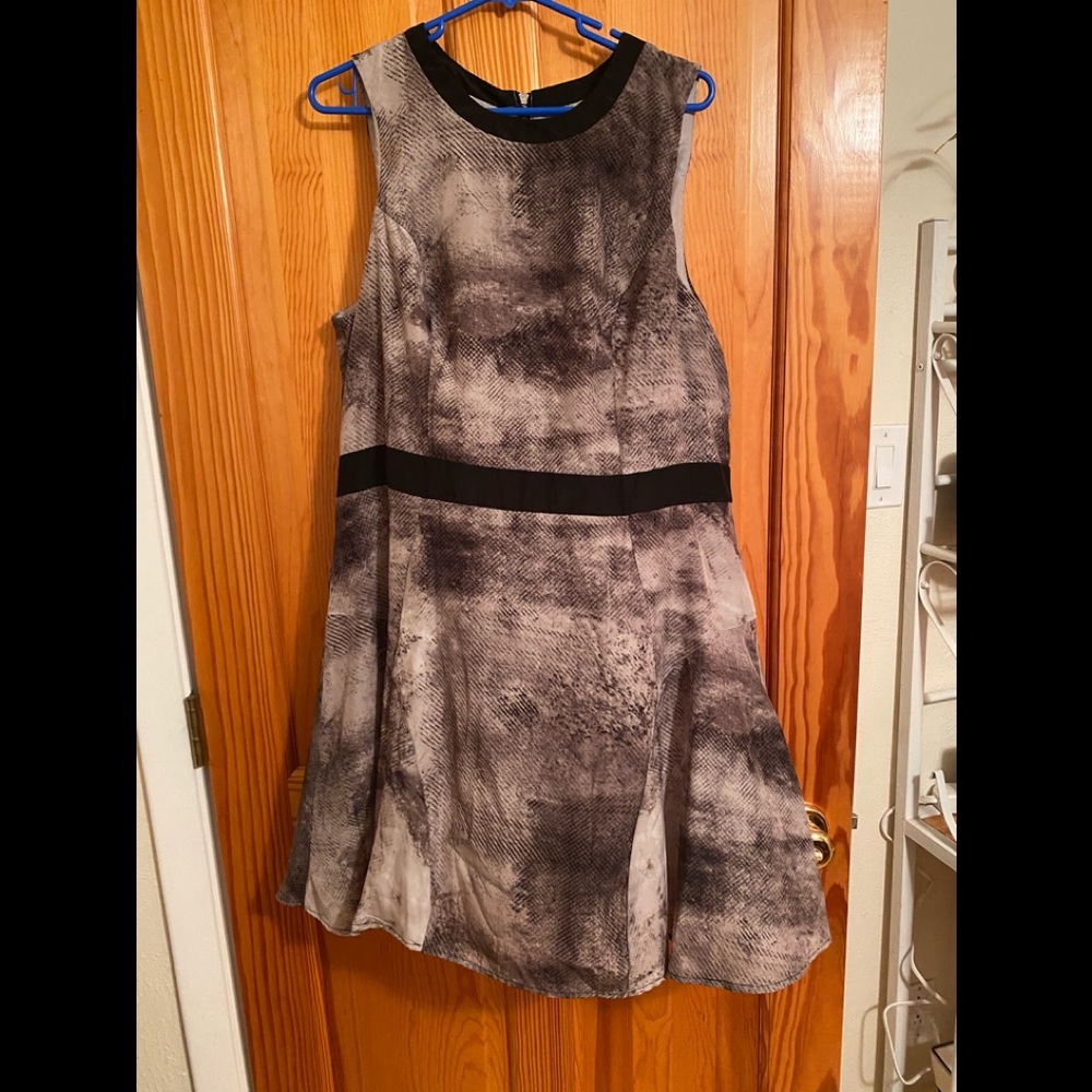 Cute snake skin print dress